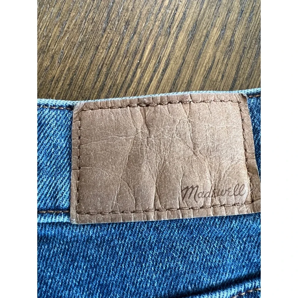 Madewell Perfect Vintage Straight Jeans Denim High Rise Blue 27 Mom Jeans preppy